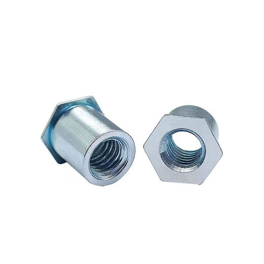 Sailotou national standard pressure riveting stud galvanized through hole pressure riveting nut column SOM6 opening 875 sheet metal standard hexagonal stud SO-M6-41000