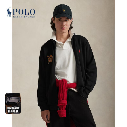 Polo Ralph Lauren Men's 26th Early Spring New Year Series Sports Jacket RL100602 001-Polo Black M