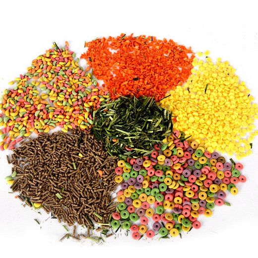 Rabbit, guinea pig, guinea pig, guinea pig grain mixed feed, rabbit grain contains VC, anti-coccidia, 5 Jin Jin is equal to 0.5 kg, 5 Jin Jin is equal to 0.5 kg, too much grass