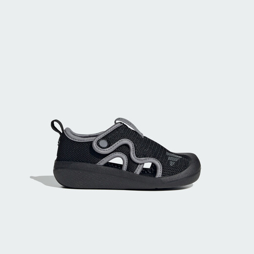 Adidas baby pontoon ALTAVENTURE 3 casual toe-toe sandals Adidas light sports black/light gray 20