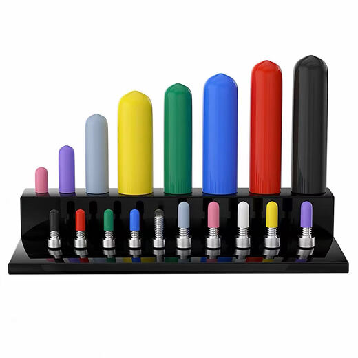 BIAONU soft rubber protective cap external thread screw protective sleeve screw rod round PVC cap plastic pipe casing cap plug 2.5 (10 prices)