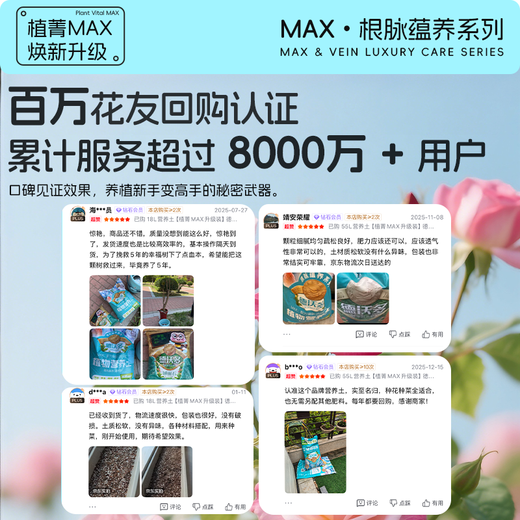 Dewoduo plant nutrient soil universal 8L gardening flower soil vegetable flower potted succulent planting soil organic matrix soil