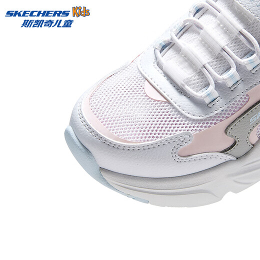 Skechers girls Velcro dad sneakers spring and summer new non-slip breathable and comfortable children's shoes 319093L