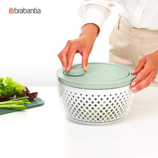 Brabantia Tasty+ salad spinner vegetable dehydrator drain vegetable basket artifact large bowl