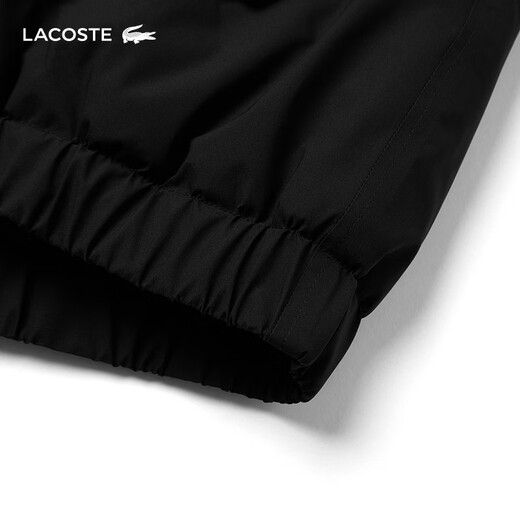 LACOSTE French crocodile men's 25 autumn and winter new warm thick cotton jacket | BH5142 031/black M /L 52