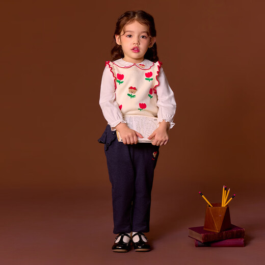 PawinPaw One-piece, Three-Wear Cartoon Bear Children's Wear 26 New Style Baby Girl's Vest and Shirt Two-piece Set