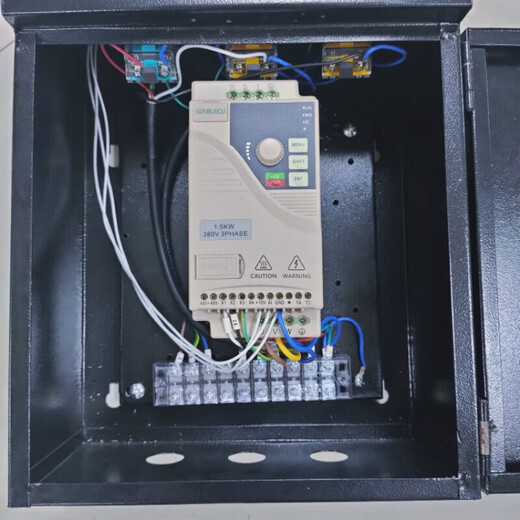 Hejianggong variable frequency electric box feeder frequency variable speed electric box coil material rack electric box straightener control electric box including 1.5 including 2.2KW inverter electric box