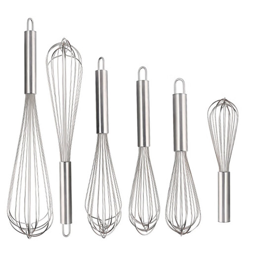 Xingying 304 stainless steel egg beater body beater manual commercial household large size small size 304 bold 14 inches 38cm