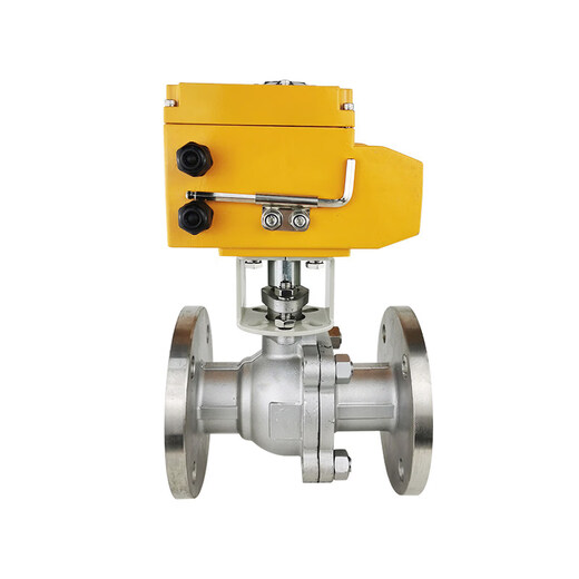 JLQ941F electric flange ball valve high temperature cast steel carbon steel stainless steel cut-off valve O-type switch intelligent cast steel DN15