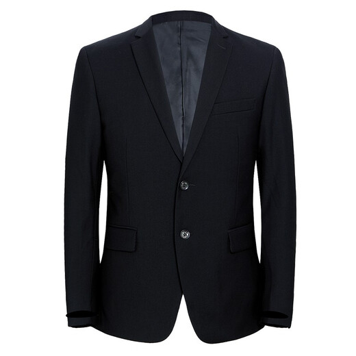 Hong Kong Classic Car Business formeller Anzuganzug Anzug Hersteller Anzug Bräutigam Best Man Hochzeitskleid Marke mittleren Alters Middle Color Wolle Anzug High -End -Jacke regulärer Stil 9721 Stil - Marineblau 185/100a - Hosengröße bitte hinterlassen