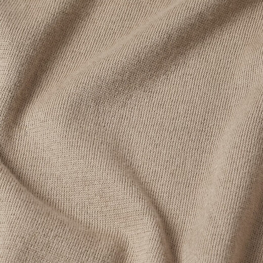 Zegna men's spring new light taupe Premium Cotton cotton T-shirt light taupe 54 (L/XL)