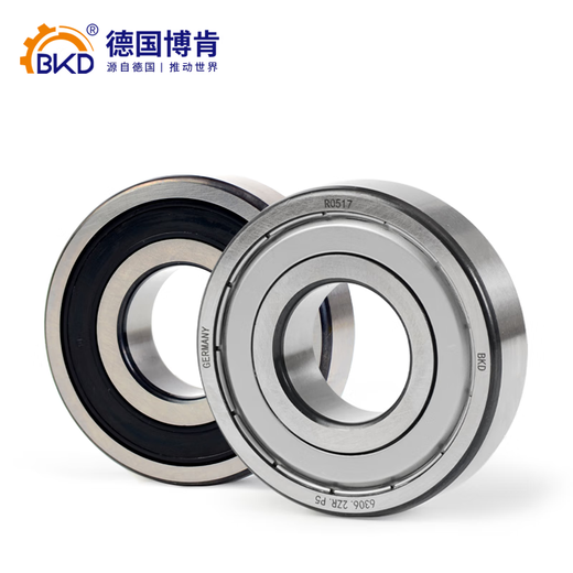 德国BKD进口轴承6207高转速轴承6208低噪6209电机6210深沟球轴承6211 6212ZZ 6211-ZZ铁盖  【P5级】55*100*21