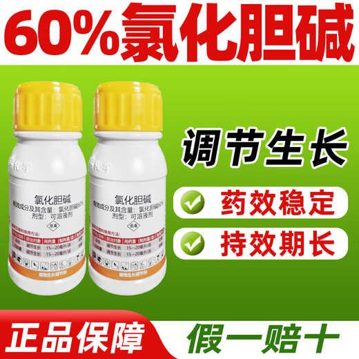 Barometer 60% Choline Chloride Growth Regulator Special Growth Regulator for Peanuts and Potatoes Special Growth Regulator 100g*2 Bottles Limited time limited rush sale
