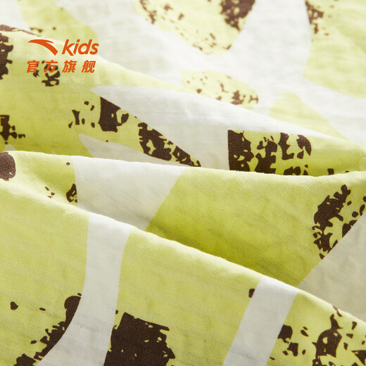 ANTA Children's T-shirt Men's Big Children's Clothes The Lion King 2026 Summer New Fashion Pattern Pure Cotton Short T352628601 Yuting Color/Full Print-1 150