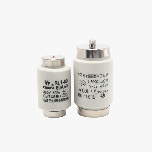 Spiral fuse tube RL1-60A fuse core ceramic 20A 25A 30A 40A 60A 200A