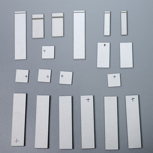 PZT4 PZT8 square piezoceramic film underwater acoustic transducer sensor film ultrasonic experiment can be customized 60*20*10 PZT4