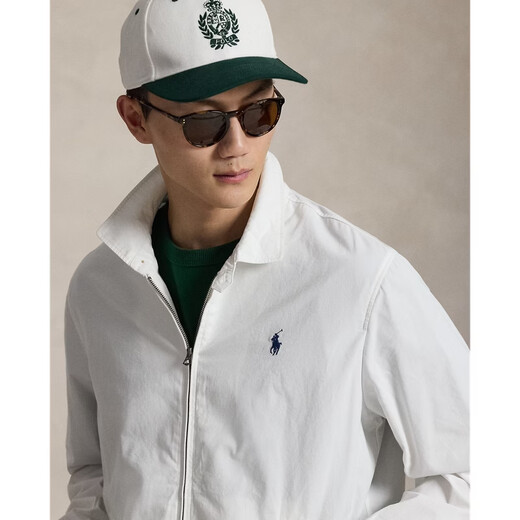Polo Ralph Lauren Men's 26 Spring Bayport Cotton Poplin Jacket RL100857 100-Ceramic White M