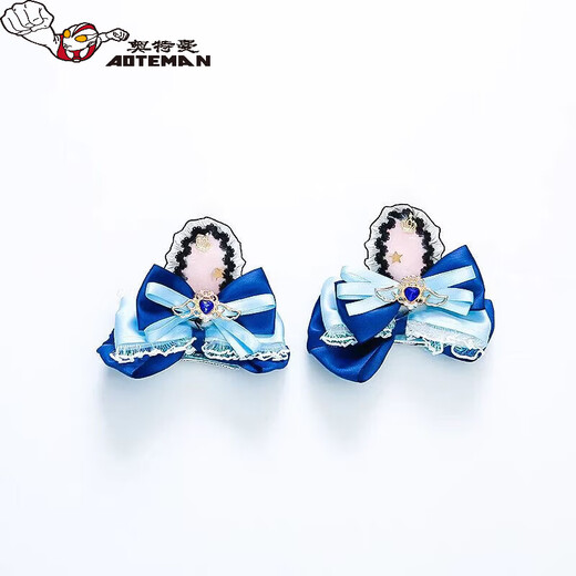 Ultraman Zootopia Rabbit Police Officer Clothes Judy Spring Clothes Children's Lolita 2025 New Spring and Autumn Girls Skirt Blue (Hair Clip) 130 cm