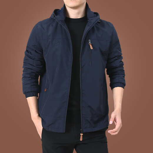 Hengyuanxiang Outdoor Herrenjacke Herbst und Winter 2025 Neue Herbstkleidung für Männer mittleren Alters und Fleece-Jacke Herren Frühling und Herbst Dicke militärische Grün 9898 plus Fleece Style XL