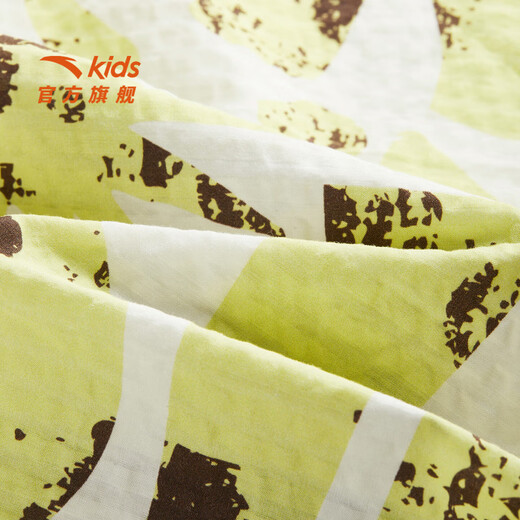 ANTA Children's T-shirt Men's Big Children's Clothes The Lion King 2026 Summer New Fashion Pattern Pure Cotton Short T352628601 Yuting Color/Full Print-1 130