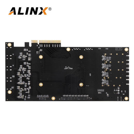 
ALINX Black Gold FPGA Development Board xilinx Kintex7 k7 7325 Industrial Control 4K Video Image Processing PCIE Optical Fiber Communication Data Acquisition and Transmission XC7K325T AV7K325 AN9767 DA Package