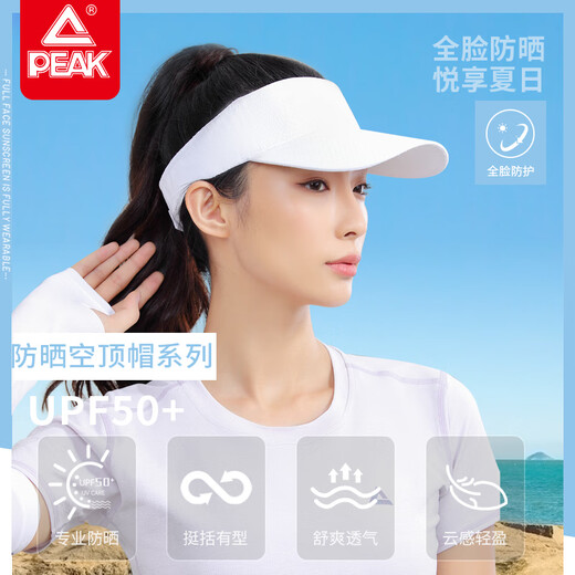 Пиковая шляпа от солнца с полым верхом для занятий спортом на открытом воздухе, езды на велосипеде, анти-УФ-защитная шляпа от солнца унисекс, черная