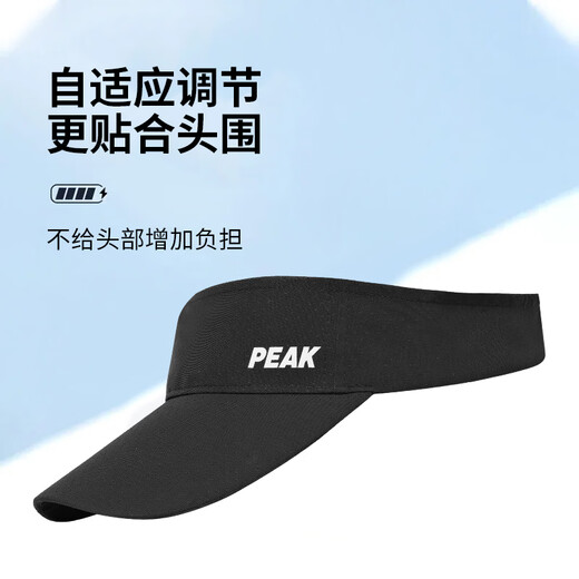 Пиковая шляпа от солнца с полым верхом для занятий спортом на открытом воздухе, езды на велосипеде, анти-УФ-защитная шляпа от солнца унисекс, черная