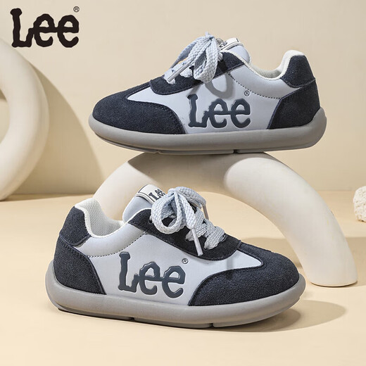 Lee children's sports shoes for boys and girls spring new breathable non-slip wear-resistant casual shoes blue 28 recommended foot length 171.6mm