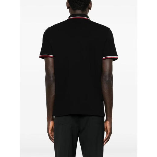 Valentino (Valentino) men's POLO breathable and comfortable short-sleeved daily casual men's simple NERO one size | M