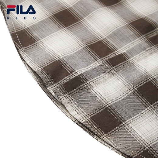 FILA Children's Clothing Shirt 2026 Summer New Boys Long-Sleeved Shirt Full Print One-ZA 105