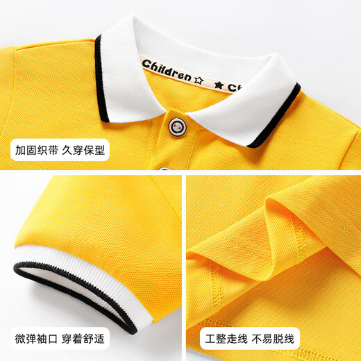 MY LITTLE PONY Girls' Short-Sleeved Polo Shirt 2026 Summer New Medium and Large Children's T-shirt College Style Half-Sleeved Summer Clothes Short-Sleeved Polo Shirt Chigua Peach White 140