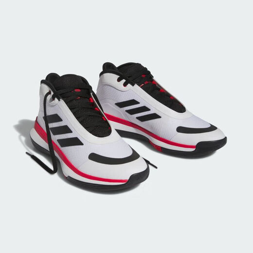 Adidas basketball shoes men's shoes non-slip wear-resistant field practical competition training sports shoes for youth shock absorption support shoes IE9277 42