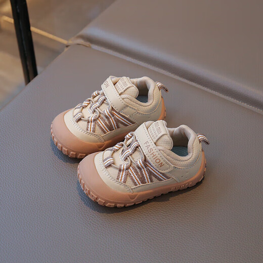 Dr. Kong (DR KONG) 2026 Spring and Autumn New Baby Toddler Shoes, Boys' Shoes, Soft Soles, 0-1 Years Old, 3 Girls, Breathable Children's Sports Shoes, Pink, Cut Label, Remove Cabinet, 23, Inner Length 14cm