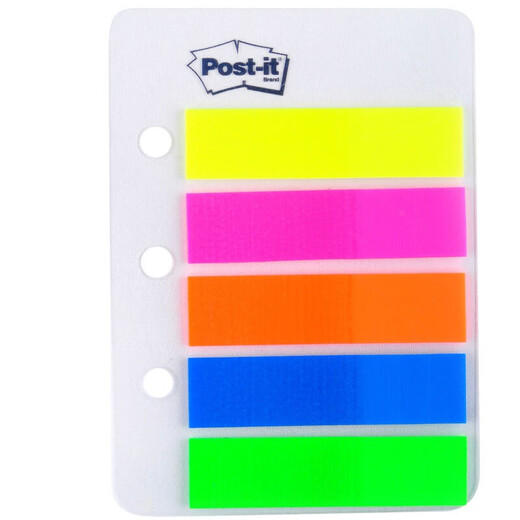 3M Post-it notes Note paper/News note stickers/Note notes/Note notes Heyi series Office supplies 687-5 Full-color indication label 4 books