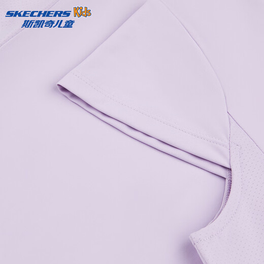 Skechers Skechers knitted dress versatile and comfortable children's dress P226G058