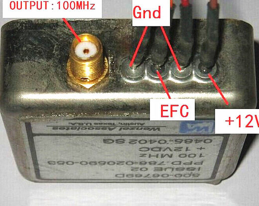 Wenzel Associates PPD786-020590-053 OCXO RF 100MHz