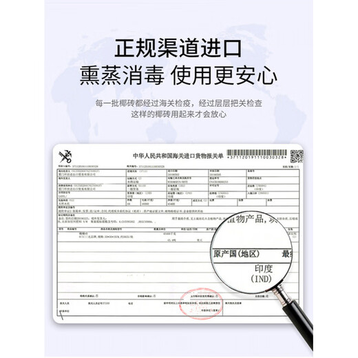 Flower soil coconut brick nutritious soil universal type for growing flowers and vegetables desalination flower soil brick large turtle crawling pet mat potted plant imported 4 pieces of bare bricks unlimited purchase fast soaking and expansion