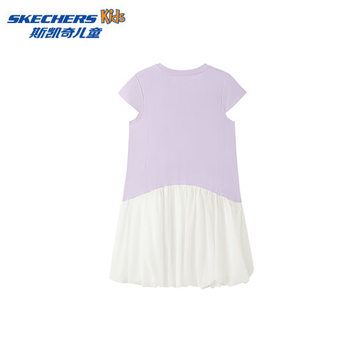 Skechers Skechers knitted dress versatile and comfortable children's dress P226G058