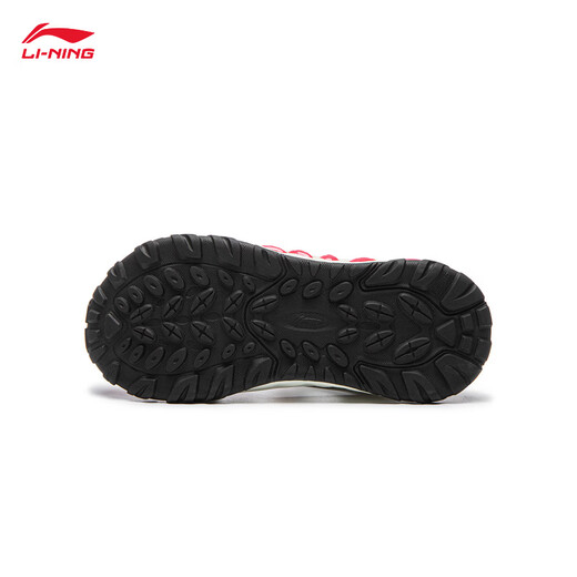 Li Ning children's shoes | Yuanxing 2 shock-absorbing rebound sandals for boys and girls 26 summer new casual versatile sports shoes mother-of-pearl white/black/tree plum red-6 33