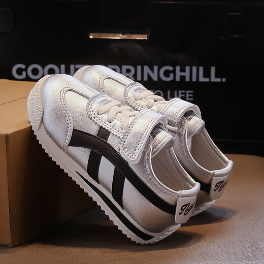 Dr. Kong (DR KONG) 2026 Autumn New Baby Toddler Shoes 1 5 Years Old, 3 and a Half 4 Boys and Girls Sports Shoes, Non-Slip Soft Sole Fashion, Pink, Cut and Removed, 28, Inner Length 17.5cm