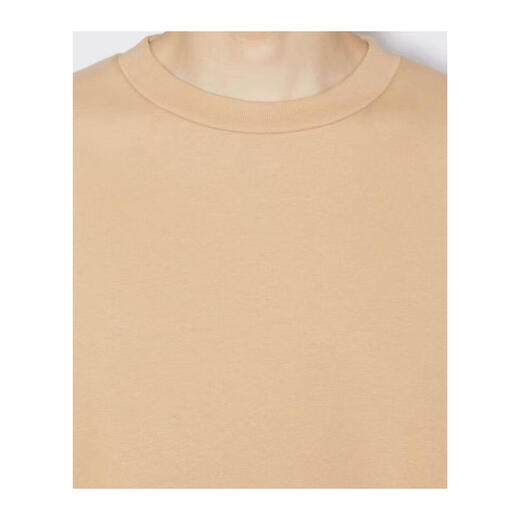 Acne Studios men's sweatshirt warm and comfortable cotton camel daily casual top simple 26 spring and summer new style nude color one size | M