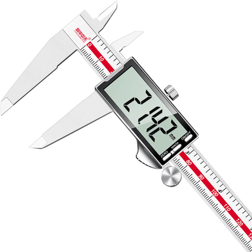 Hua Electronics digital display vernier caliper oil-proof and waterproof high-precision industrial small precision stainless steel large screen stainless steel digital display caliper 150mm upgraded large screen alloy model