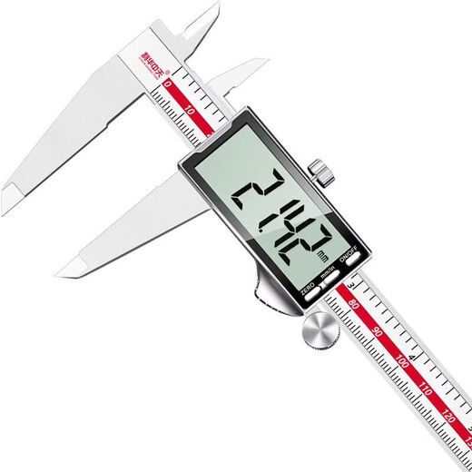 Hua Electronics digital display vernier caliper oil-proof and waterproof high-precision industrial small precision stainless steel large screen stainless steel digital display caliper 150mm upgraded large screen alloy model