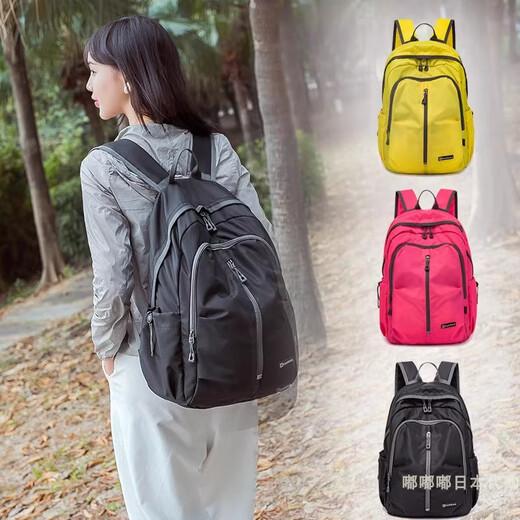 GPHF Japan JE advanced travel backpack outdoor sports backpack folding bag portable waterproof travel mountaineering bag for men and women blue small size