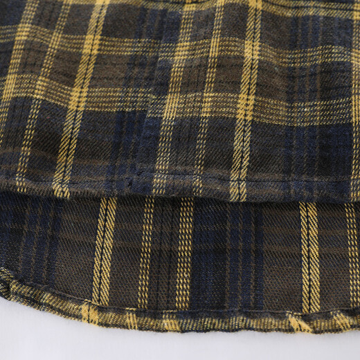 Montagut Children's Korean Style Casual Loose Outdoor Versatile Long Sleeve 2026 Middle and Large Children's Spring and Autumn New Classic Plaid Shirt