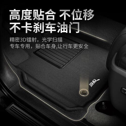 3D-Gottklauenkarte eignet sich für Buick Regal, Lacrosse, Encore, GL8-Fuß-Pads, umweltfreundliche und geruchlose Autofußpolster, GL8ES Luzun 653T mit Handläufen (2020-Strom)