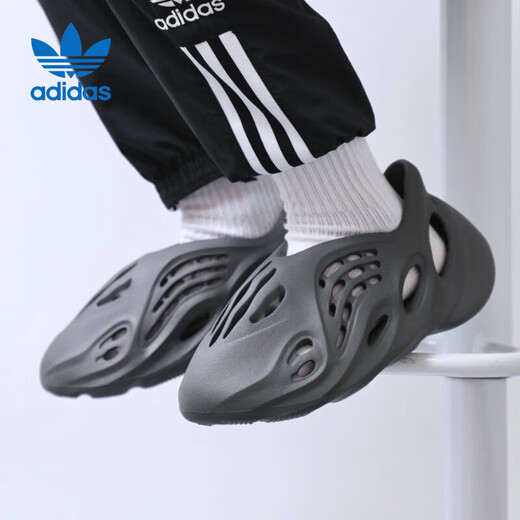 阿迪达斯Yeezyfoam黑武士夏日清凉椰子男女运动洞洞鞋IG5349 43