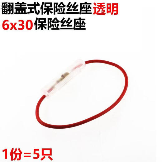 Magnetic ring inductor 5*20 6*30 10*38 ceramic/glass/transparent/wired/clamshell/transparent fuse holder BL-A type 5x20 100 pieces