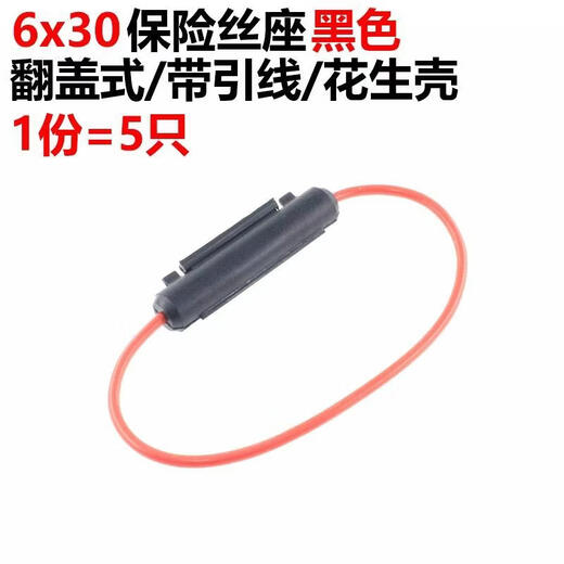 Magnetic ring inductor 5*20 6*30 10*38 ceramic/glass/transparent/wired/clamshell/transparent fuse holder BL-A type 5x20 100 pieces