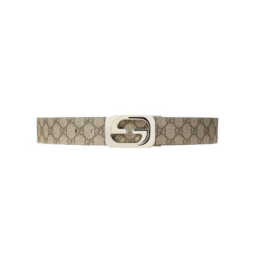 
Gucci (GUCCI) double G printed PVC belt for men 245861KGDHN9767 light brown color width 4cm light brown color 110